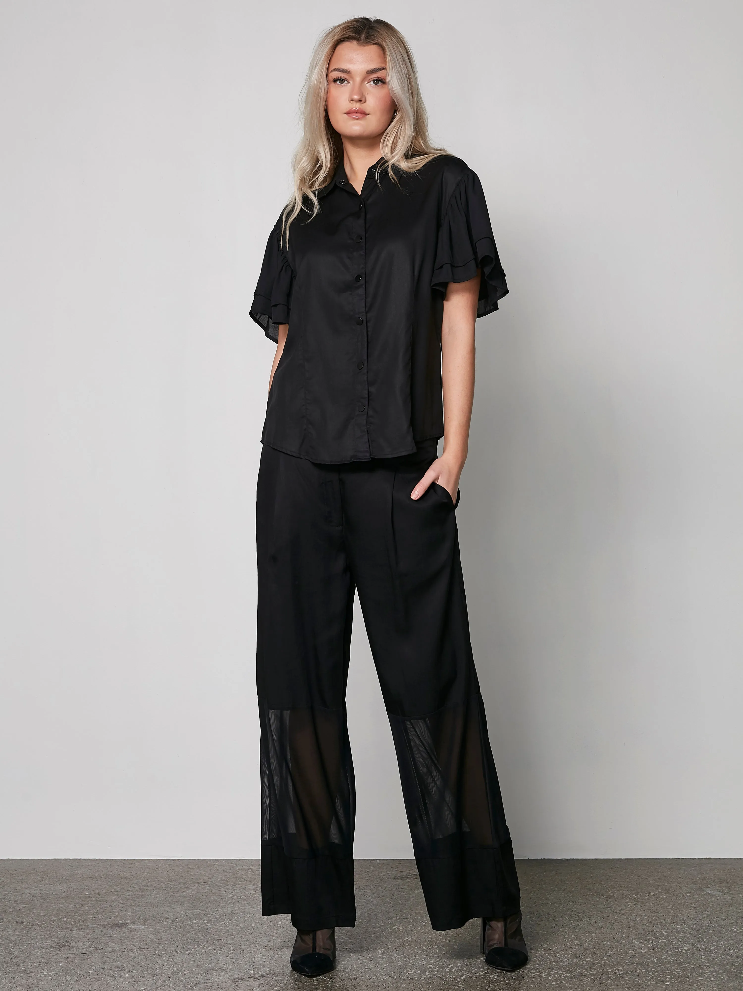 YRJA trousers - Black