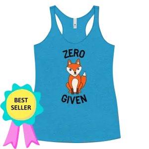 Zero Fox Racerback Tank (Adult XS-XL)